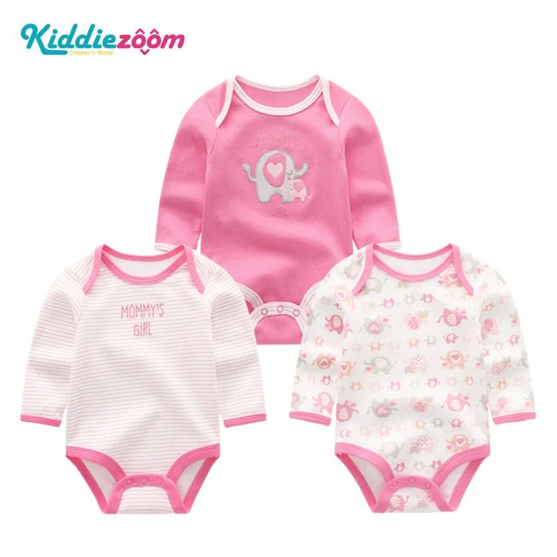 body bebe manches longues - lot de 3 - Mamanplusbebe