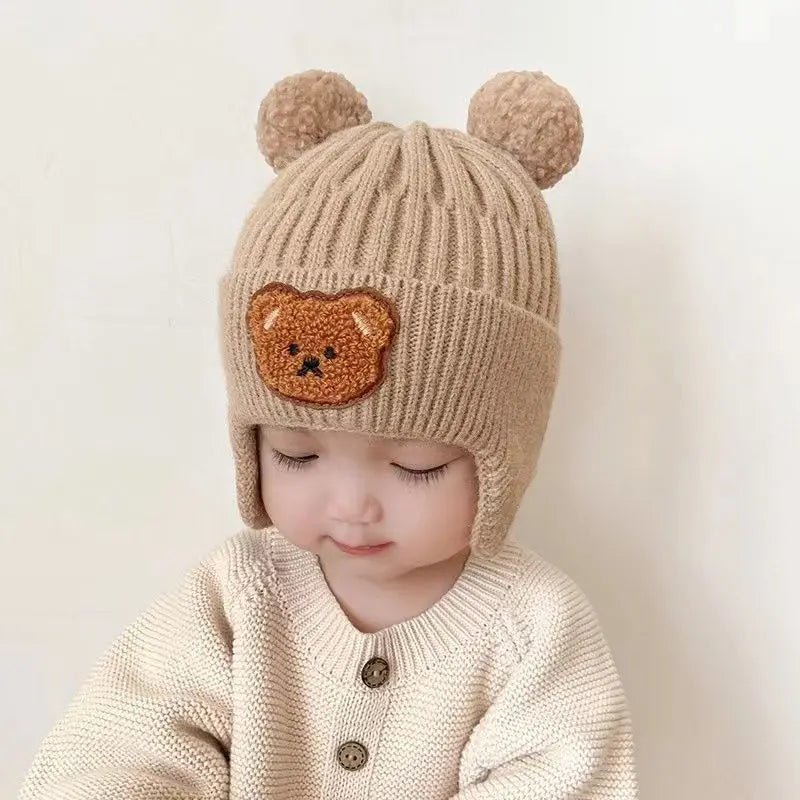 bonnet bebe petit ourson - Mamanplusbebe