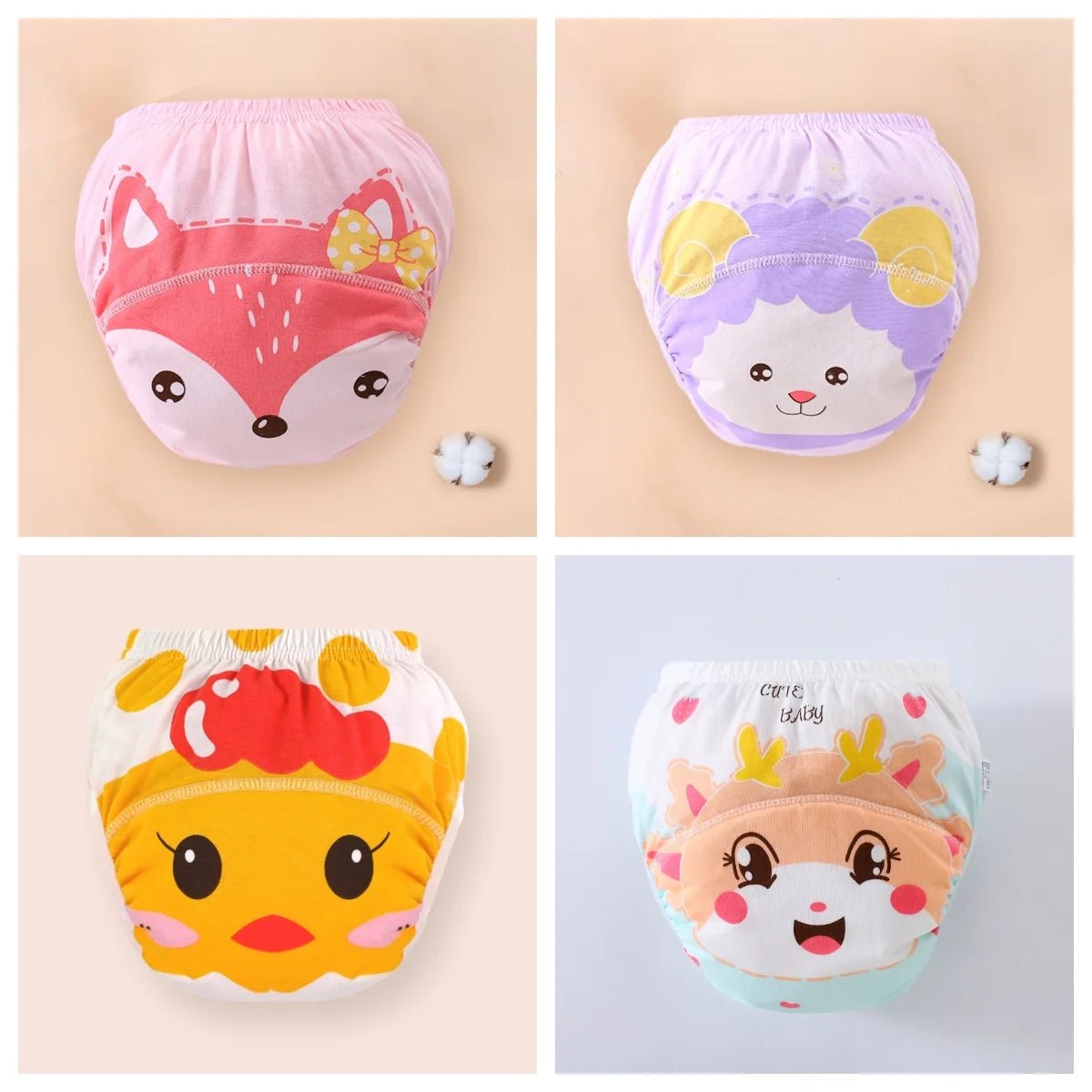 culotte d'apprentissage - lot de 4 - Mamanplusbebe