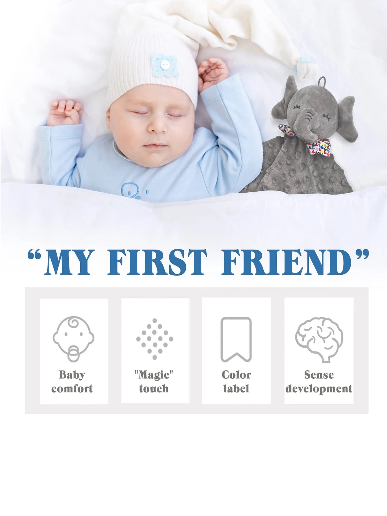 Doudou bebe - le meilleur compagnon - Mamanplusbebe
