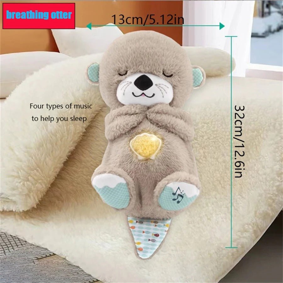 Peluche Loutre qui respire - Mamanplusbebe