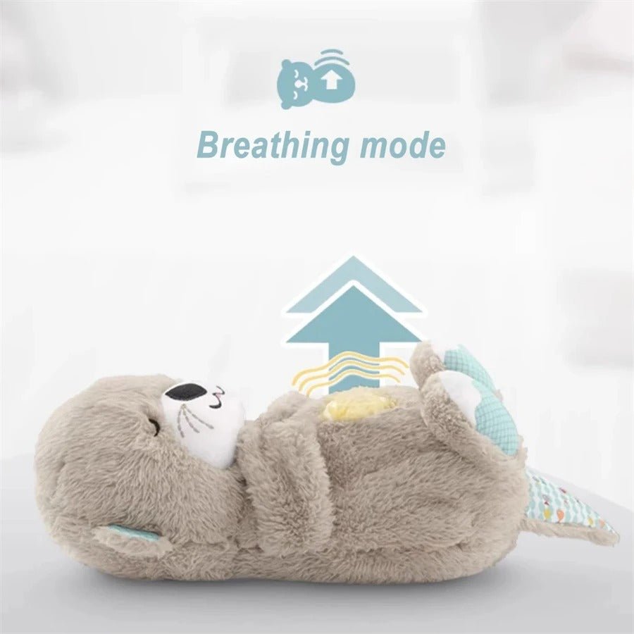 Peluche Loutre qui respire - Mamanplusbebe