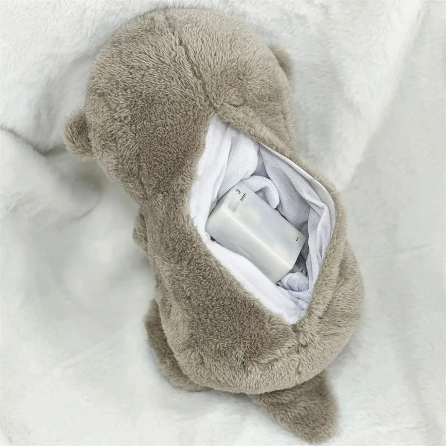 Peluche Loutre qui respire - Mamanplusbebe