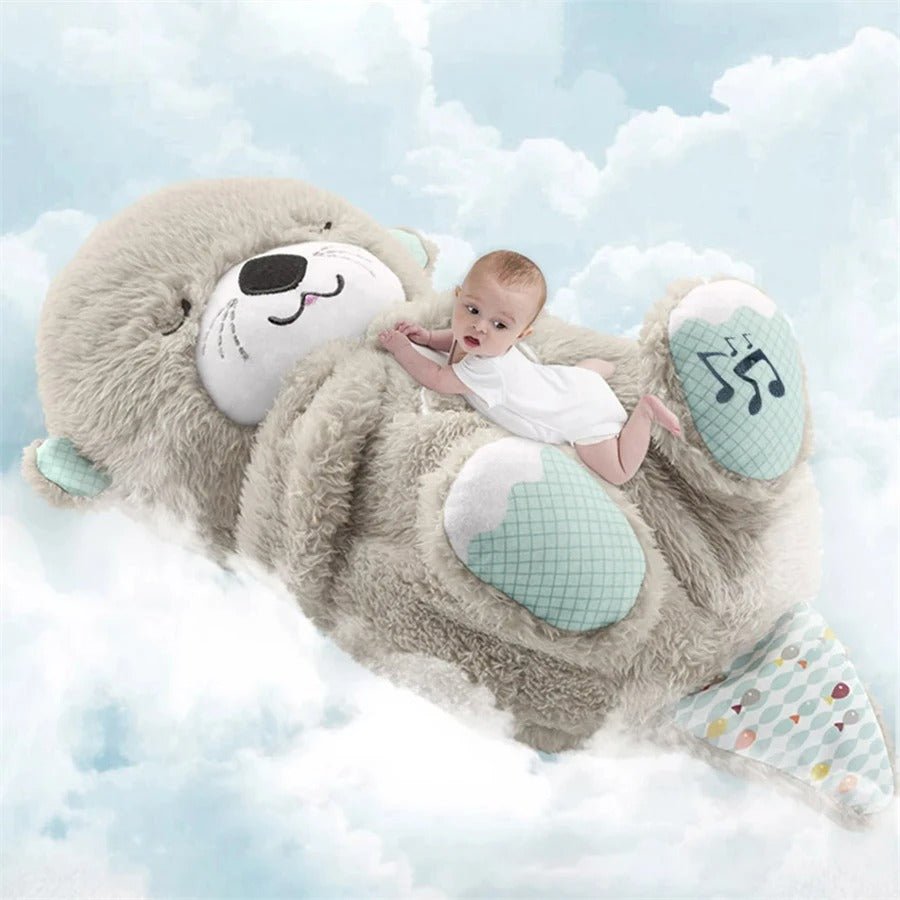 Peluche Loutre qui respire - Mamanplusbebe