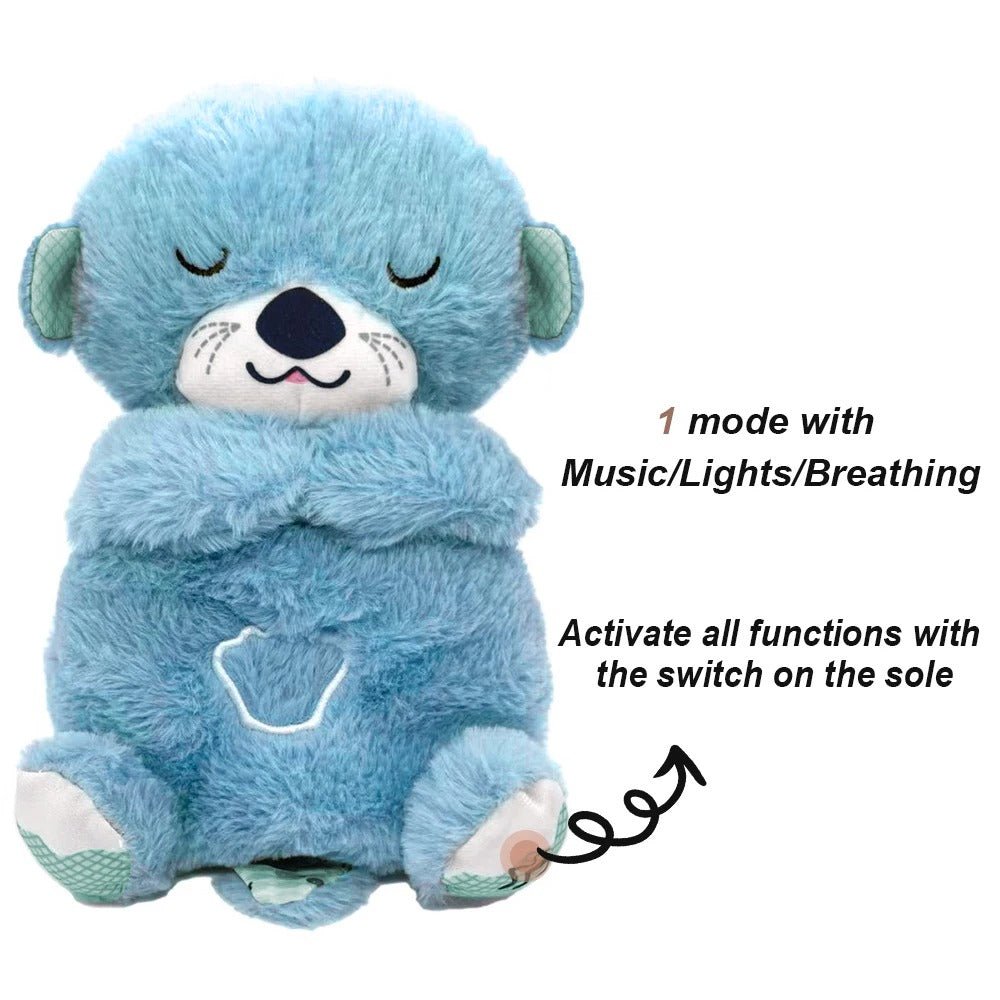 Peluche Loutre qui respire - Mamanplusbebe