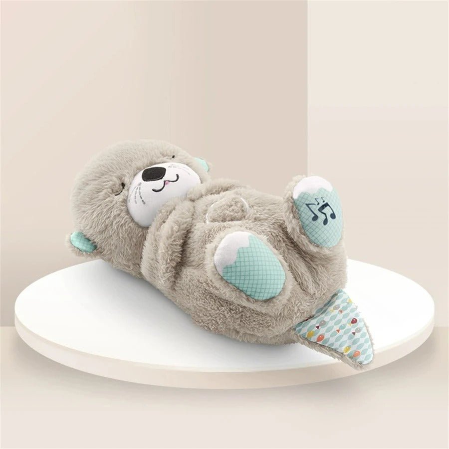 Peluche Loutre qui respire - Mamanplusbebe