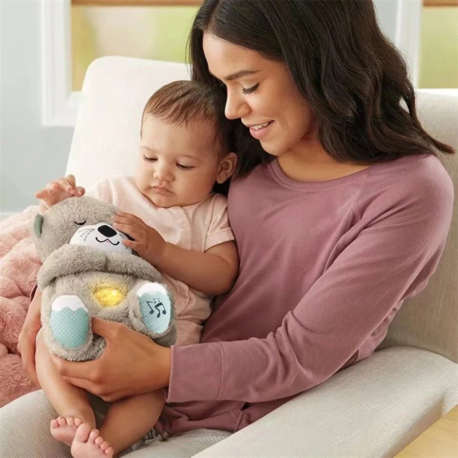 Peluche Loutre qui respire - Mamanplusbebe