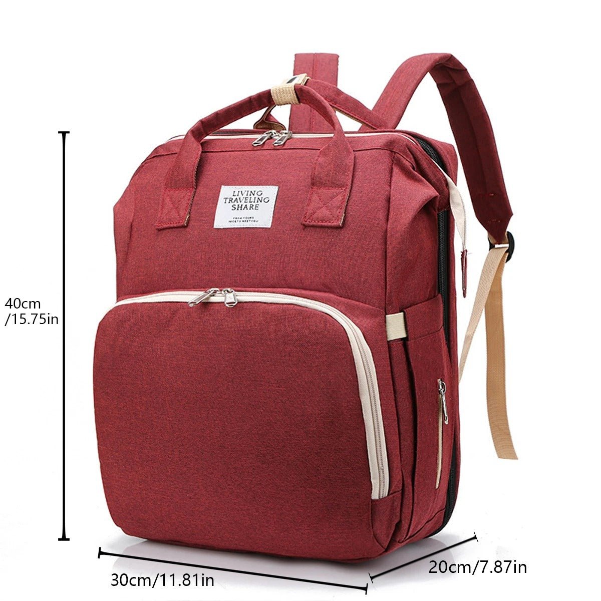 Sac à Dos à Langer Révolutionnaire avec Berceau Intégré - Mamanplusbebe