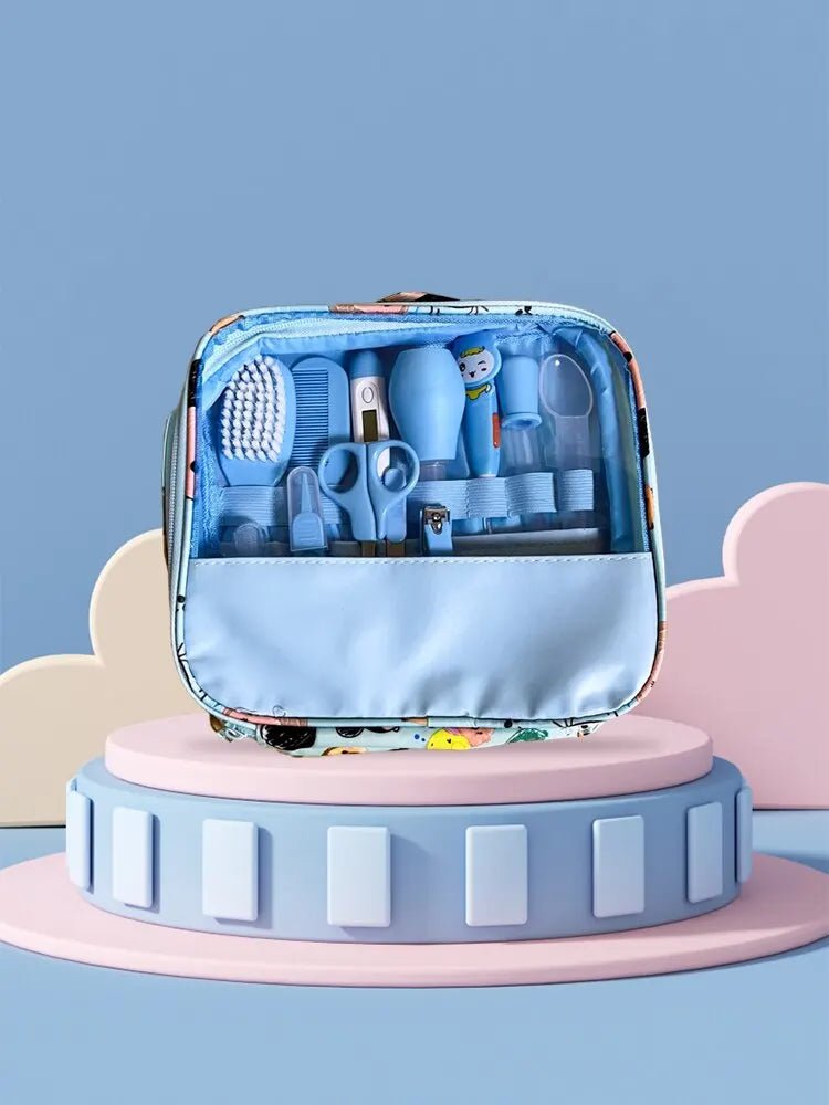 trousse de toilette bébé - 12 pièces - Mamanplusbebe