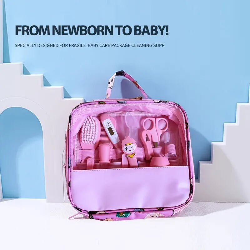 trousse de toilette bébé - 12 pièces - Mamanplusbebe
