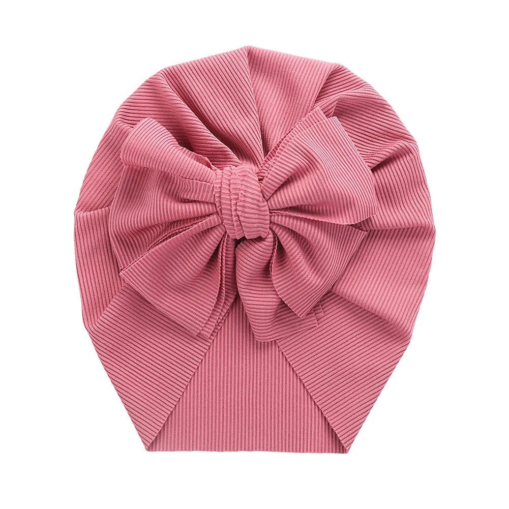 turban bebe fille - gros noeud - Mamanplusbebe