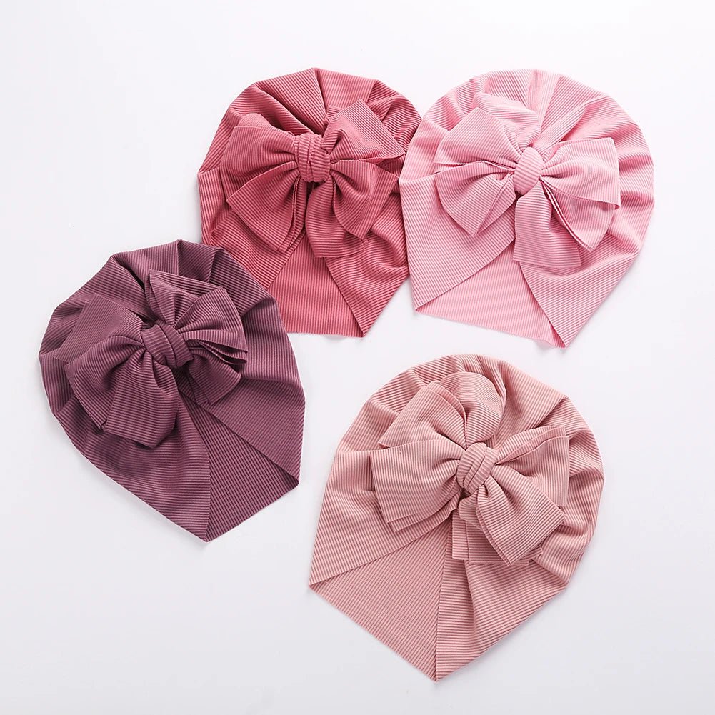 turban bebe fille - gros noeud - Mamanplusbebe