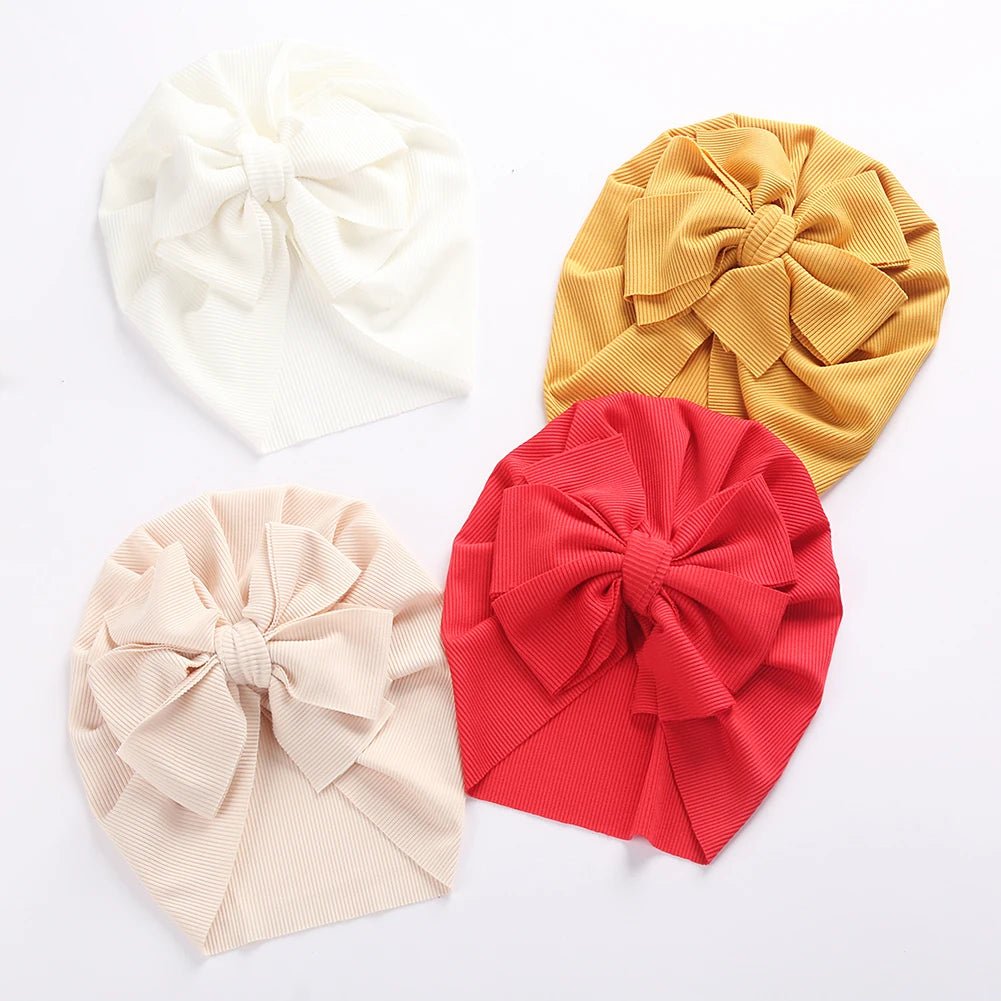 turban bebe fille - gros noeud - Mamanplusbebe