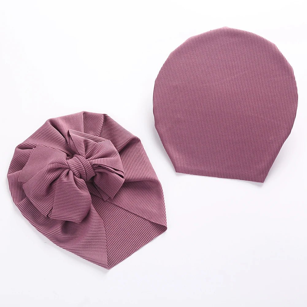 turban bebe fille - gros noeud - Mamanplusbebe