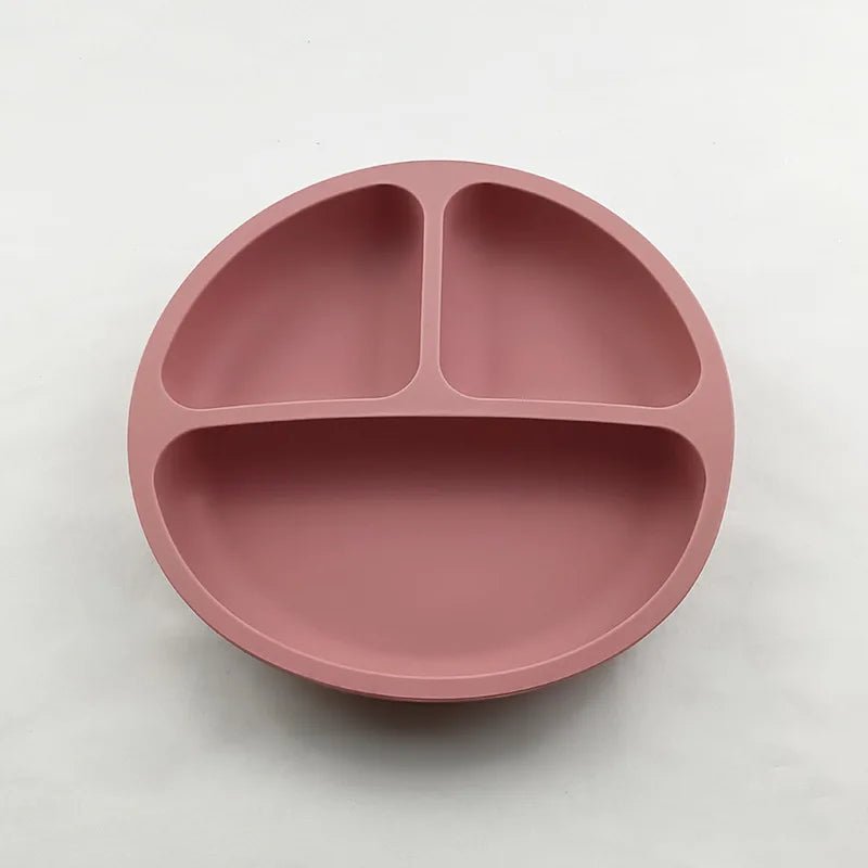 assiette bébé ventouse - 3 compartiments - Mamanplusbebe