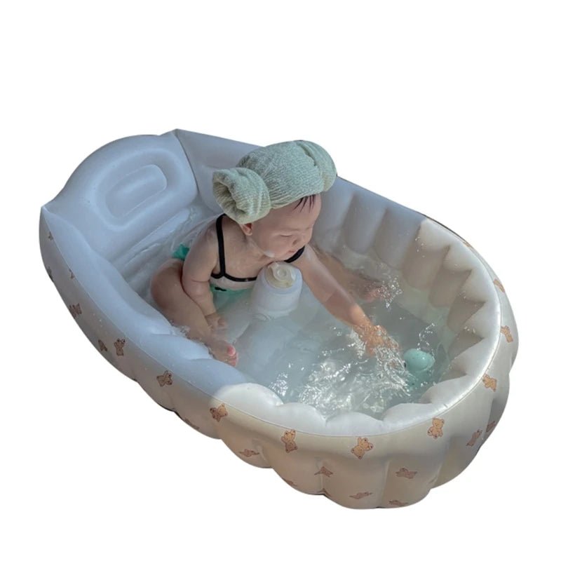 baignoire gonflable bébé - Mamanplusbebe