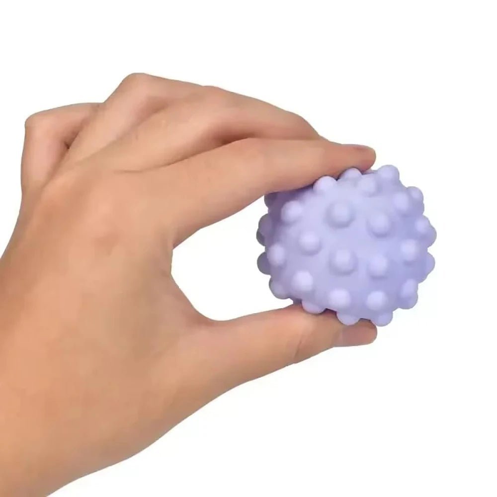 balle sensorielle bébé - lot de 6 unités - Mamanplusbebe