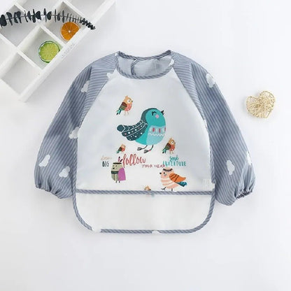 Bavoir manche longue bebe - Mamanplusbebe