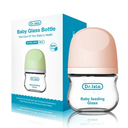 biberon en verre - sans BPA - Mamanplusbebe