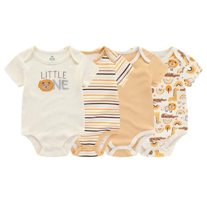 body bebe - manches courtes - lot de 4 - Mamanplusbebe