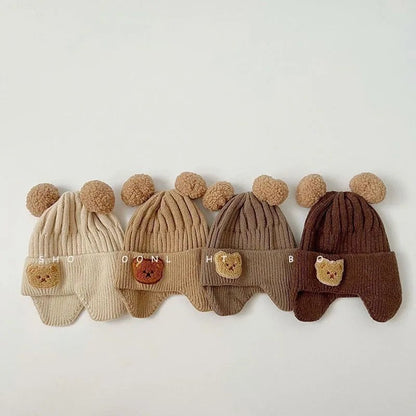 bonnet bebe petit ourson - Mamanplusbebe