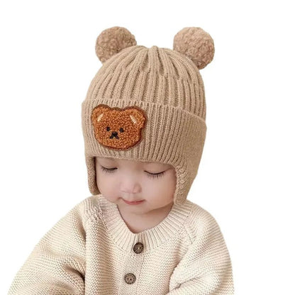 bonnet bebe petit ourson - Mamanplusbebe
