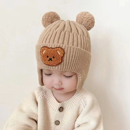 bonnet bebe petit ourson - Mamanplusbebe