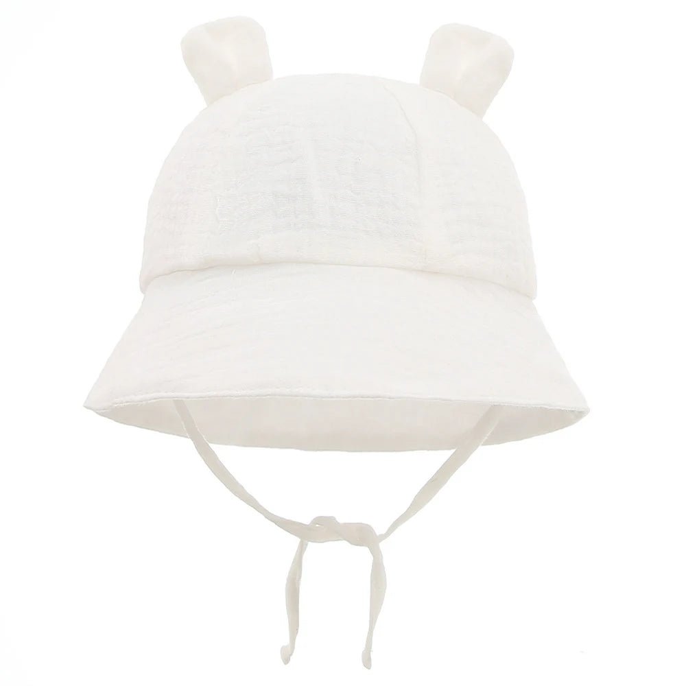 chapeau bebe avec attache au cou - Mamanplusbebe