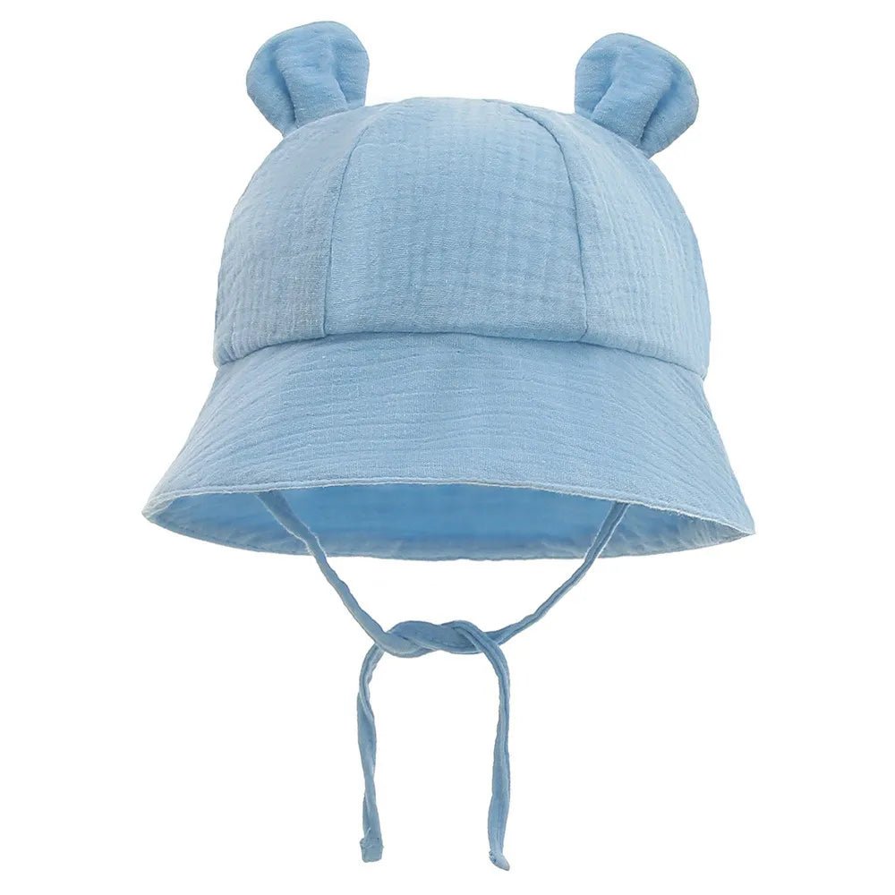 chapeau bebe avec attache au cou - Mamanplusbebe