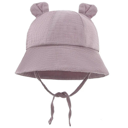 chapeau bebe avec attache au cou - Mamanplusbebe