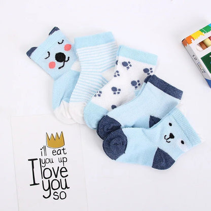 chaussettes bebe - lot de 5 paires - Mamanplusbebe