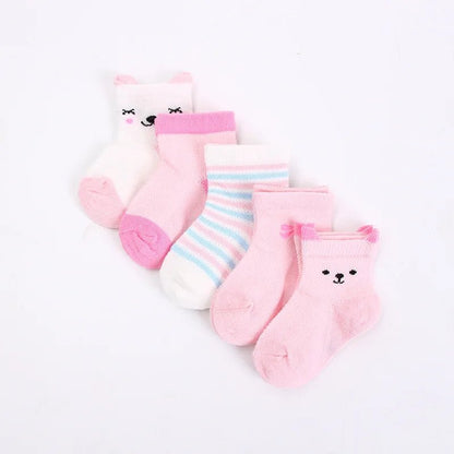 chaussettes bebe - lot de 5 paires - Mamanplusbebe