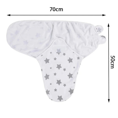 couverture emmaillotage avec son bonnet assortis 0 - 6 mois - Mamanplusbebe