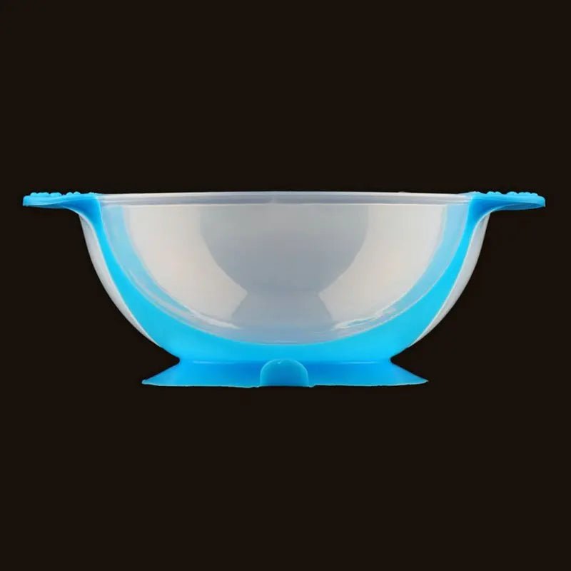cuillère pour bébé, fourchette et bol soucoupe assortis - Mamanplusbebe