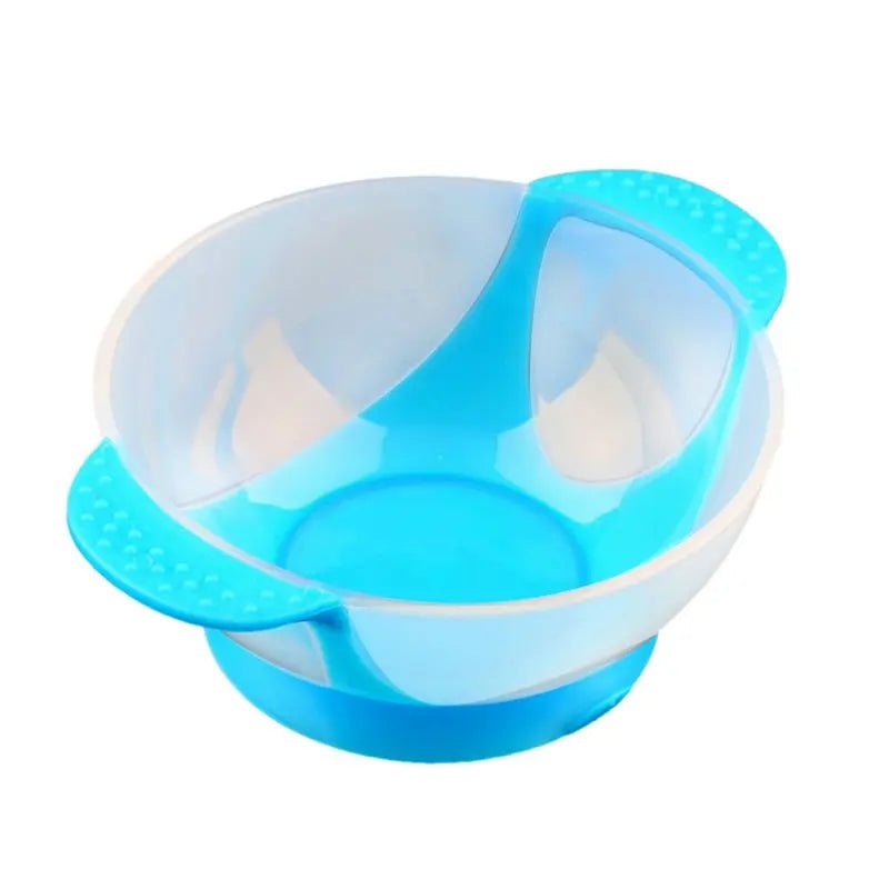 cuillère pour bébé, fourchette et bol soucoupe assortis - Mamanplusbebe