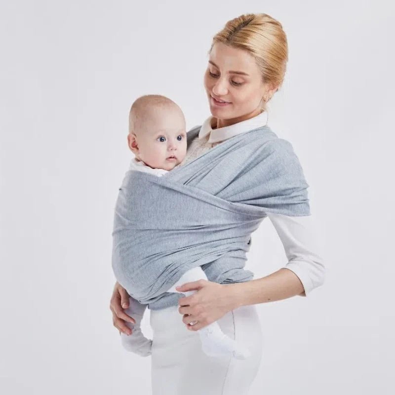écharpe de portage - bébé kangourou - Mamanplusbebe