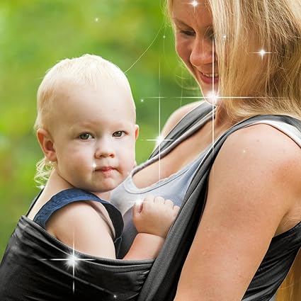 écharpe de portage - bébé kangourou - Mamanplusbebe
