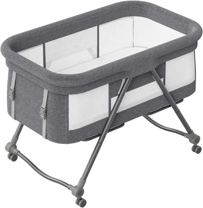 lit de voyage bébé - pliable - avec bascule - Mamanplusbebe