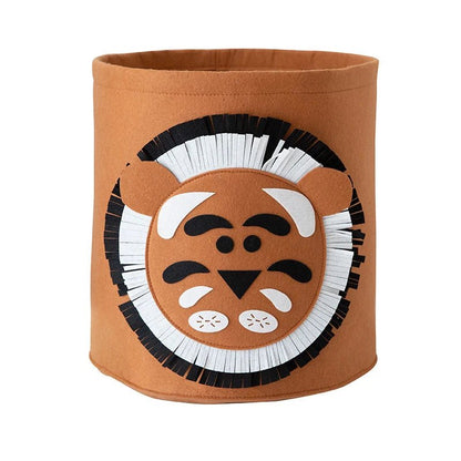 panier de rangement souple - motifs animaux - Mamanplusbebe