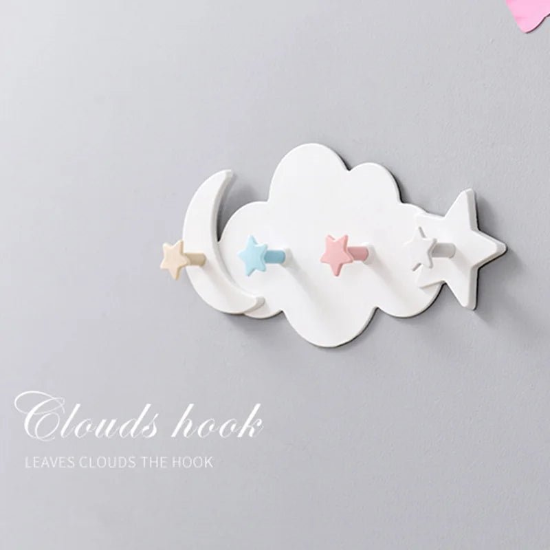 patere mural nuage adhesive - Mamanplusbebe