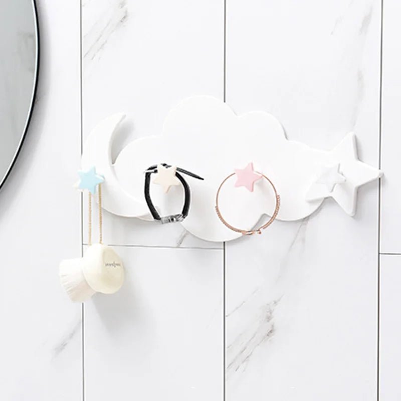 patere mural nuage adhesive - Mamanplusbebe
