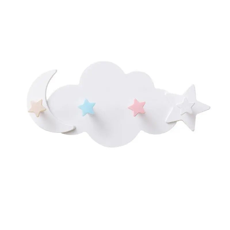 patere mural nuage adhesive - Mamanplusbebe