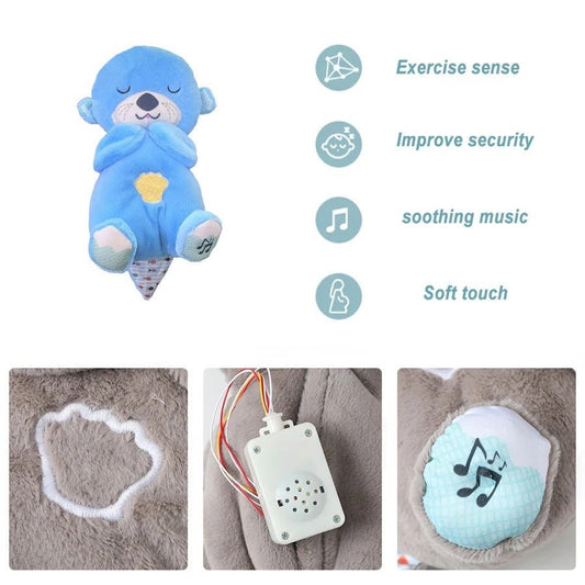 Peluche Loutre qui respire - Mamanplusbebe