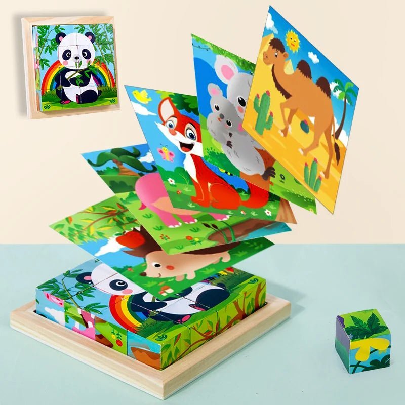puzzle bois 3d - Mamanplusbebe