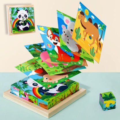 puzzle bois 3d - Mamanplusbebe