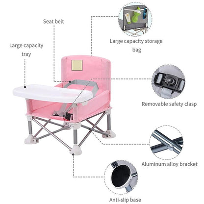rehausseur de chaise - chaise d'appoint bébé pliable - Mamanplusbebe