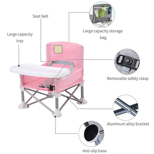 rehausseur de chaise - chaise d'appoint bébé pliable - Mamanplusbebe