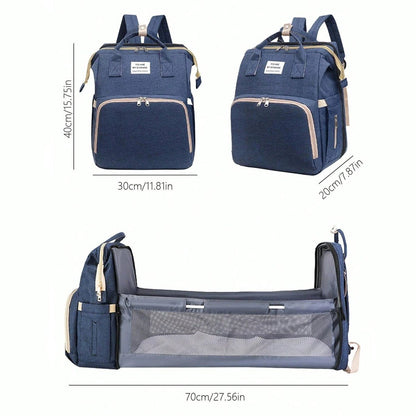 Sac à Dos à Langer Révolutionnaire avec Berceau Intégré - Mamanplusbebe