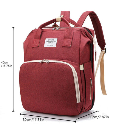 Sac à Dos à Langer Révolutionnaire avec Berceau Intégré - Mamanplusbebe