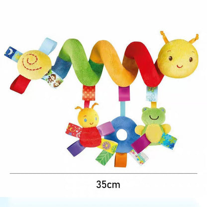 spirale d'activité bébé - jouet de siège, de poussette, de lit - Mamanplusbebe